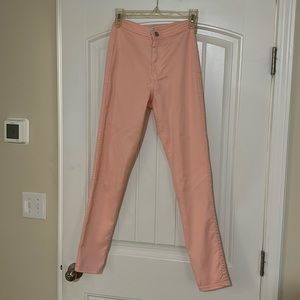 American Apparel Pink Easy Jeans